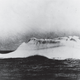 A scanned copy of the photographic print of the iceberg with which the RMS Titanic supposedly collided on April 14, 1912 at latitude 41-46N, longitude 50-14W. This print was in possession of Captain De Carteret, the Captain of the Minia, who reportedly stated that this was the only iceberg near the scene of the collision. The Minia was one of the first ships to reach the scene following the disaster.